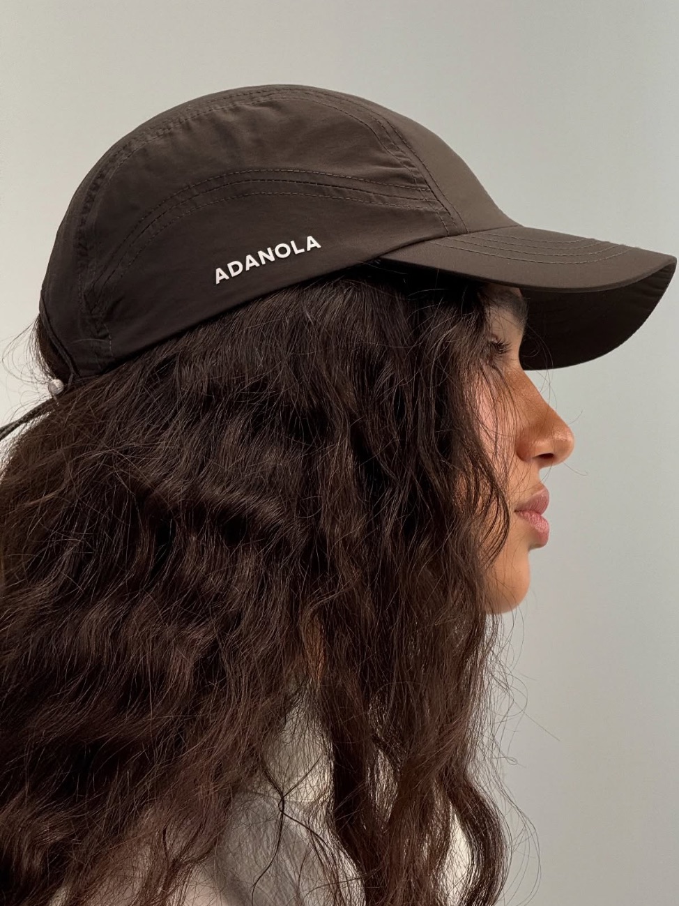 Adanola Nylon Cap In Coffee Bean, O/S - Nwt